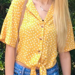 Bright Yellow top